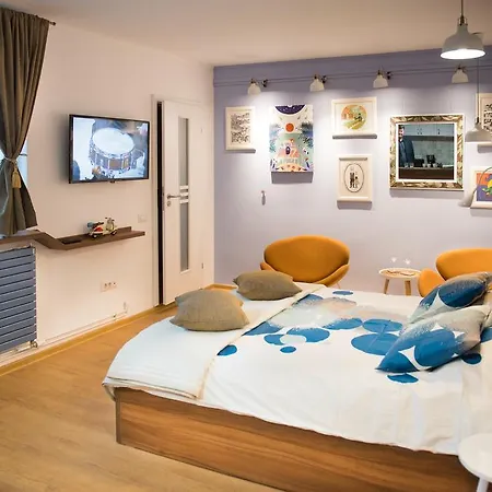 Apartment Artsy Studio-cismigiu Park *